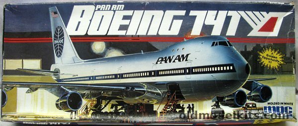 MPC 1/144 Boeing 747 Jumbo Jet Pan Am, 1-4751 plastic model kit